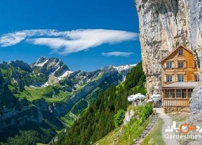 مهمان خانه 170 ساله در دل کوه های زیبای سوئیس، تصاویر